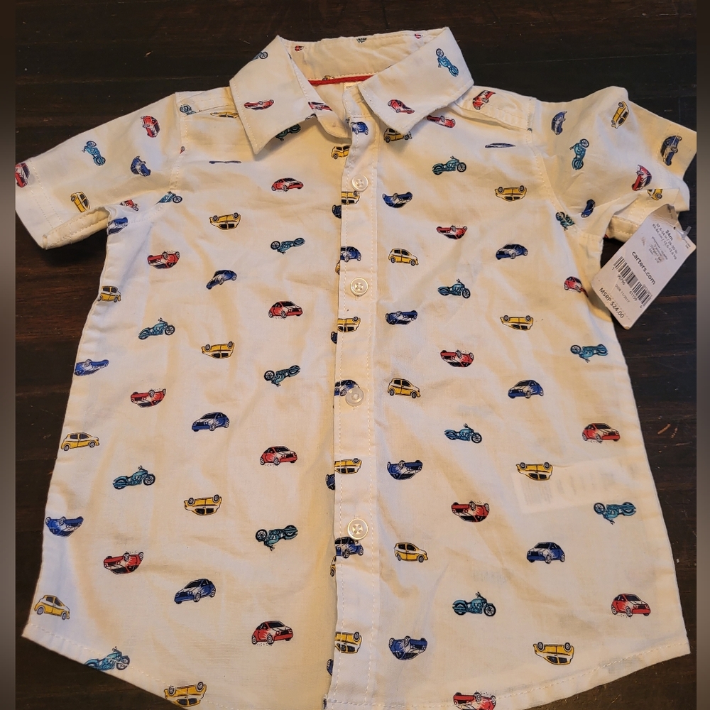 Carters baby 24 month button down shirt